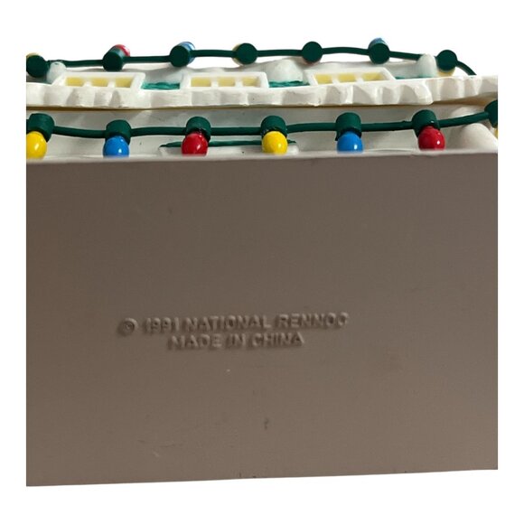 Lot of 4 Vintage Christmas Ornaments – 1991 Rennoc House, 1992 Santa’s Best Pupp - Picture 3 of 5